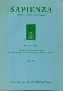BEZZINI - SAPIENZA - 1992